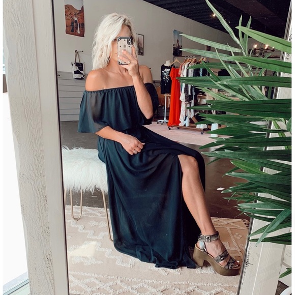 The Good Babes Dresses & Skirts - SOLD - The Stellar Maxi in black NWT